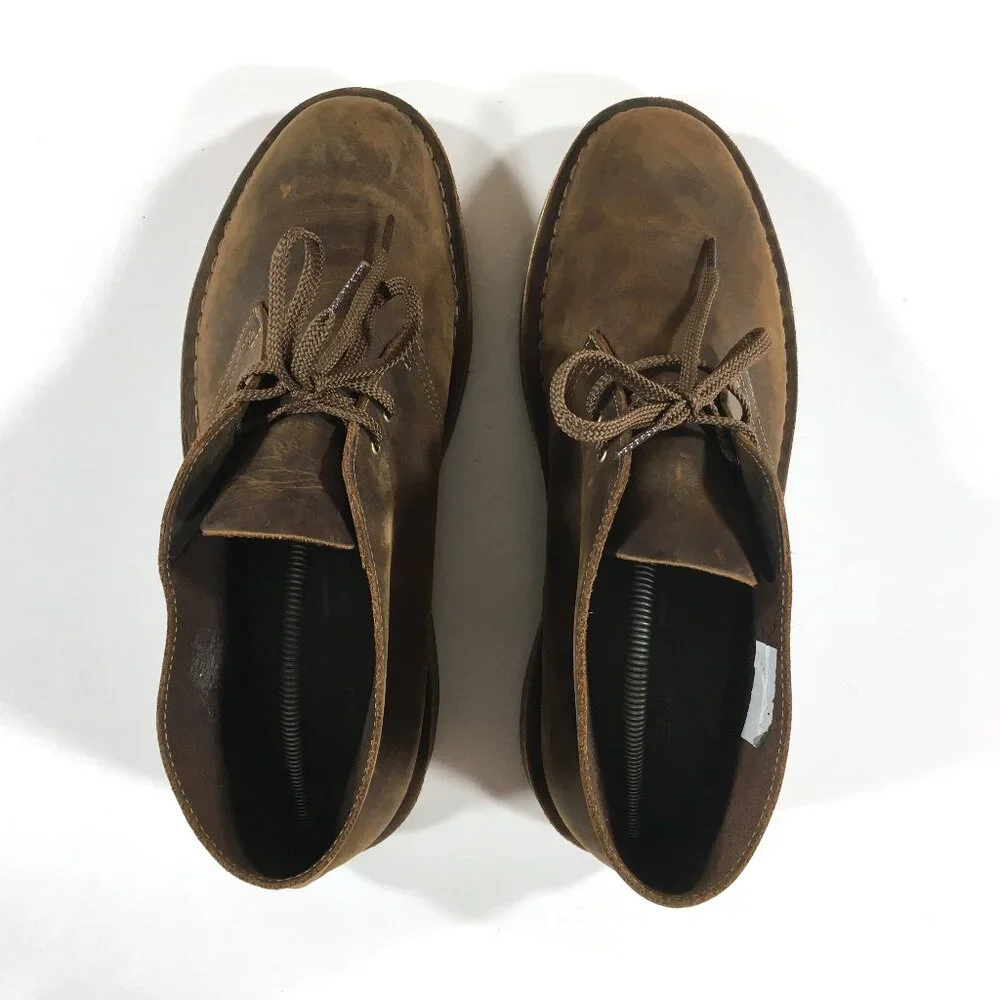 Clarks Desert Boots Mens Size 11.5 Brown Leather 15522